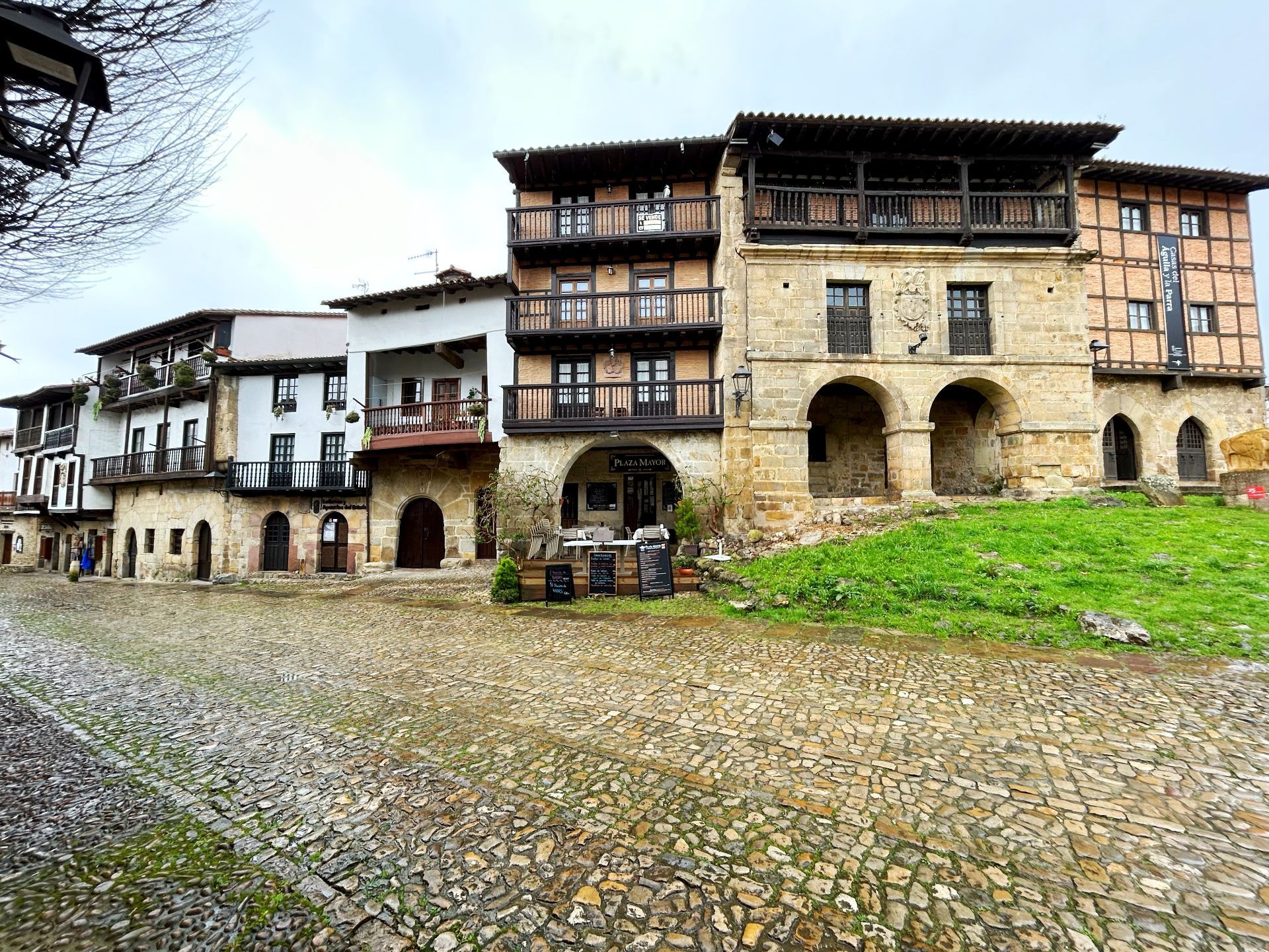 Exterior view of Duplex for sale in Santillana del Mar  with Heating