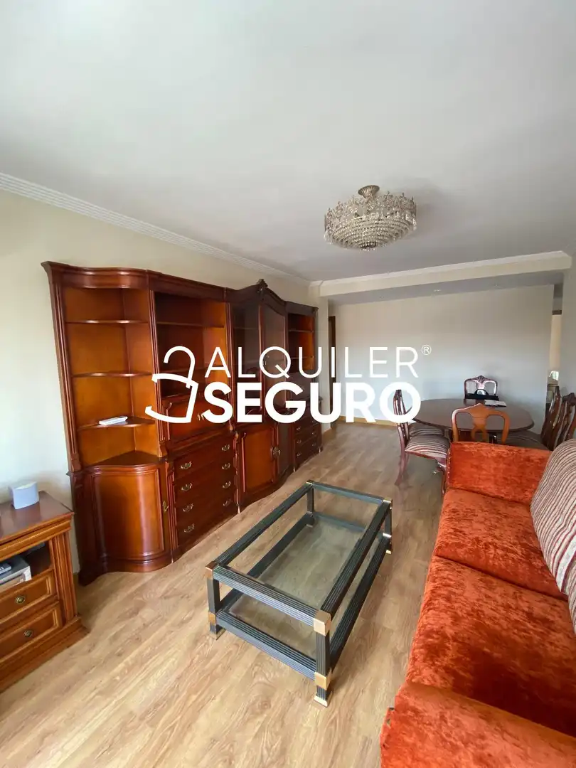 Living room of Flat for rent in Guadalajara  with Air Conditioner, Heating and Terrace