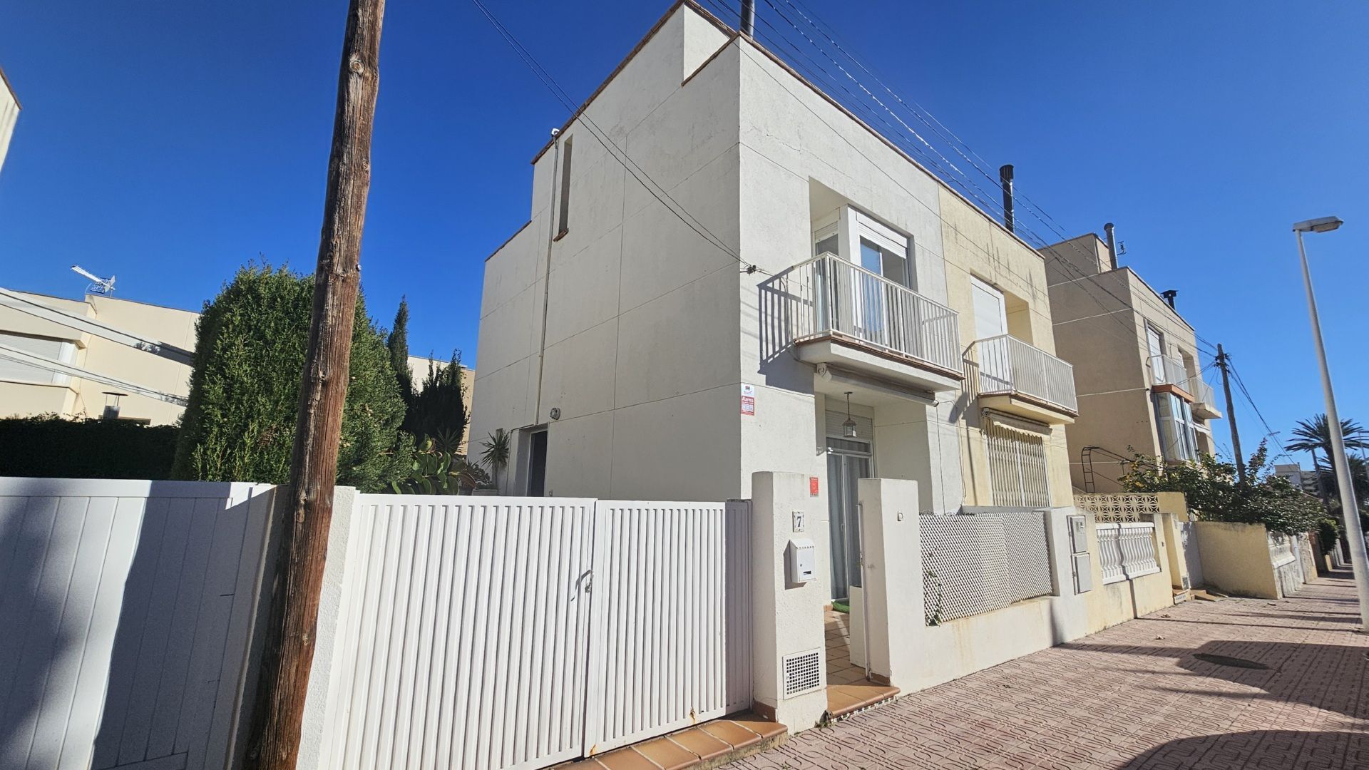 Vista exterior de Casa o xalet en venda en Oropesa del Mar / Orpesa amb Aire condicionat, Calefacció i Jardí privat