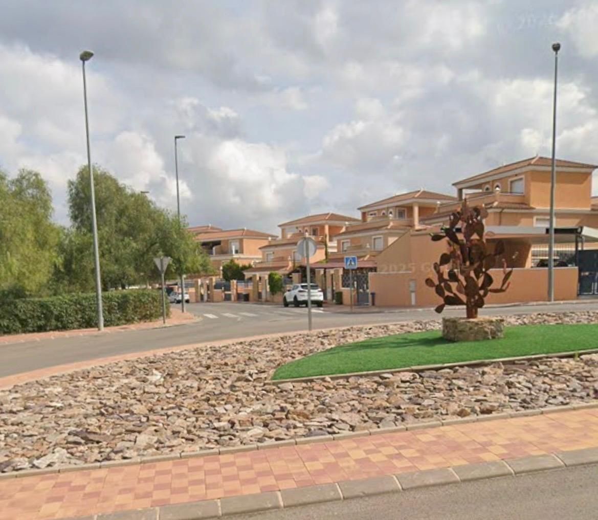 Vista exterior de Dúplex en venda en  Murcia Capital amb Aire condicionat, Jardí privat i Terrassa