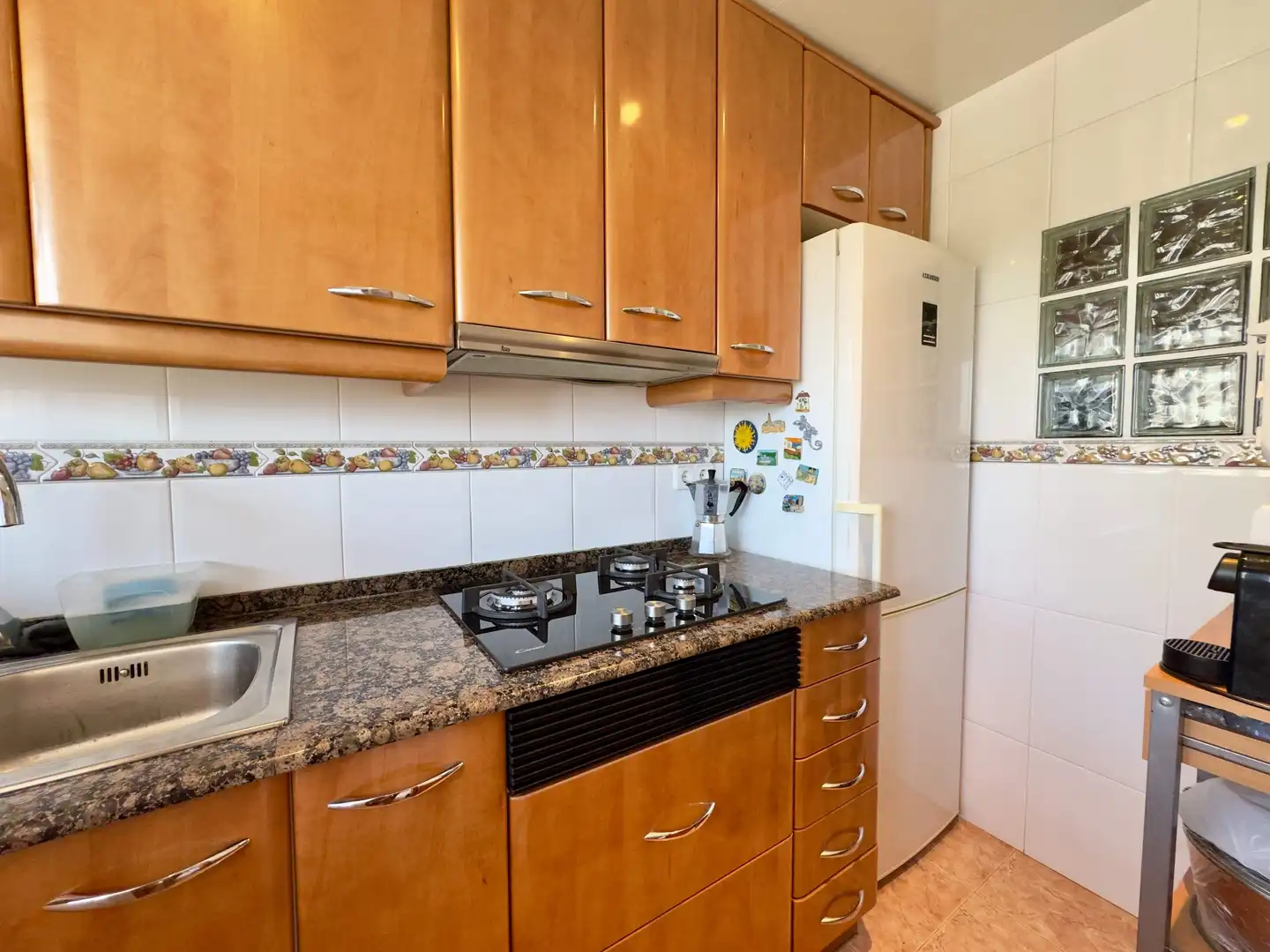 Cocina de Piso en venta en Malgrat de Mar con Jardín privado, Terraza y Balcón