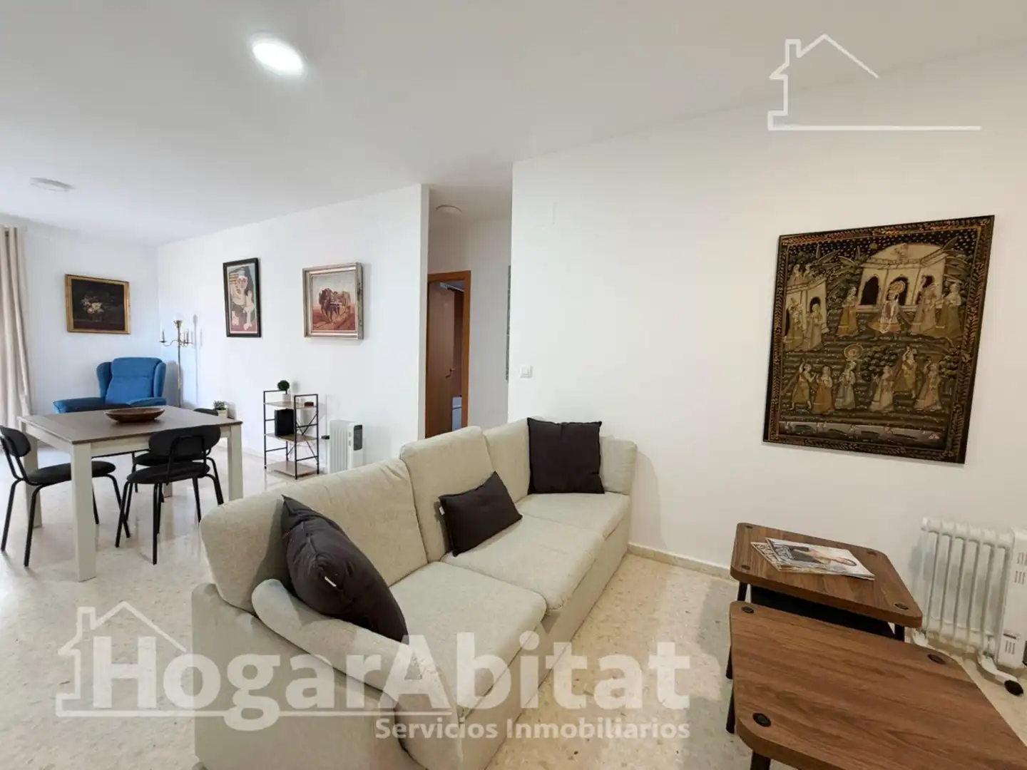 Sala d'estar de Pis en venda en Llíria amb Terrassa, Traster i Piscina comunitària
