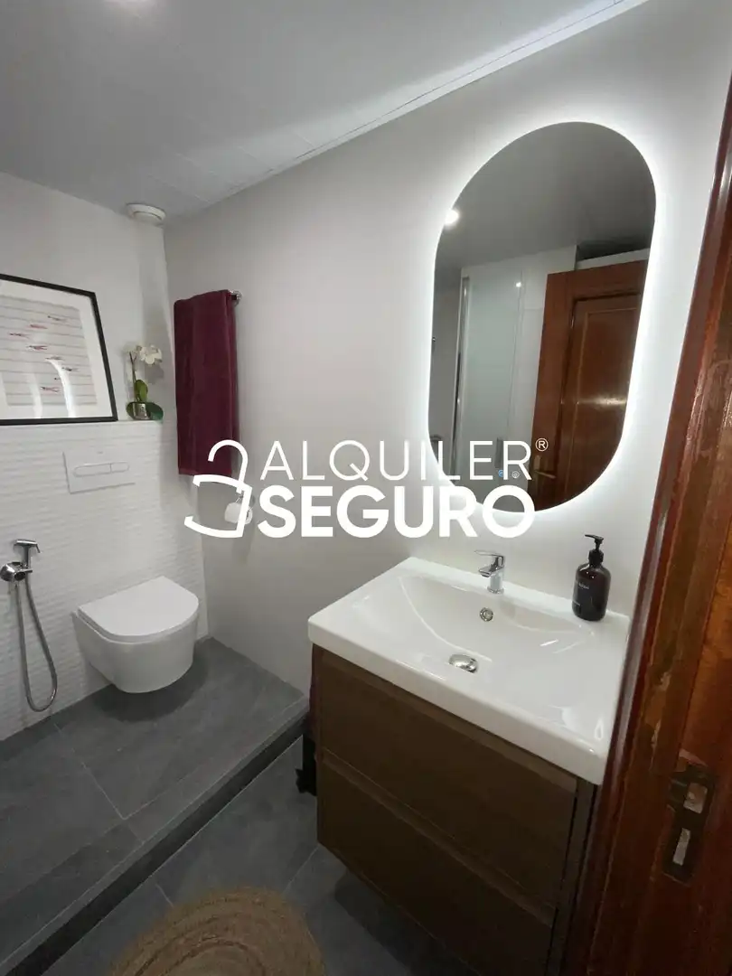Bany de Pis de lloguer en Sevilla amb Aire condicionat i Terrassa