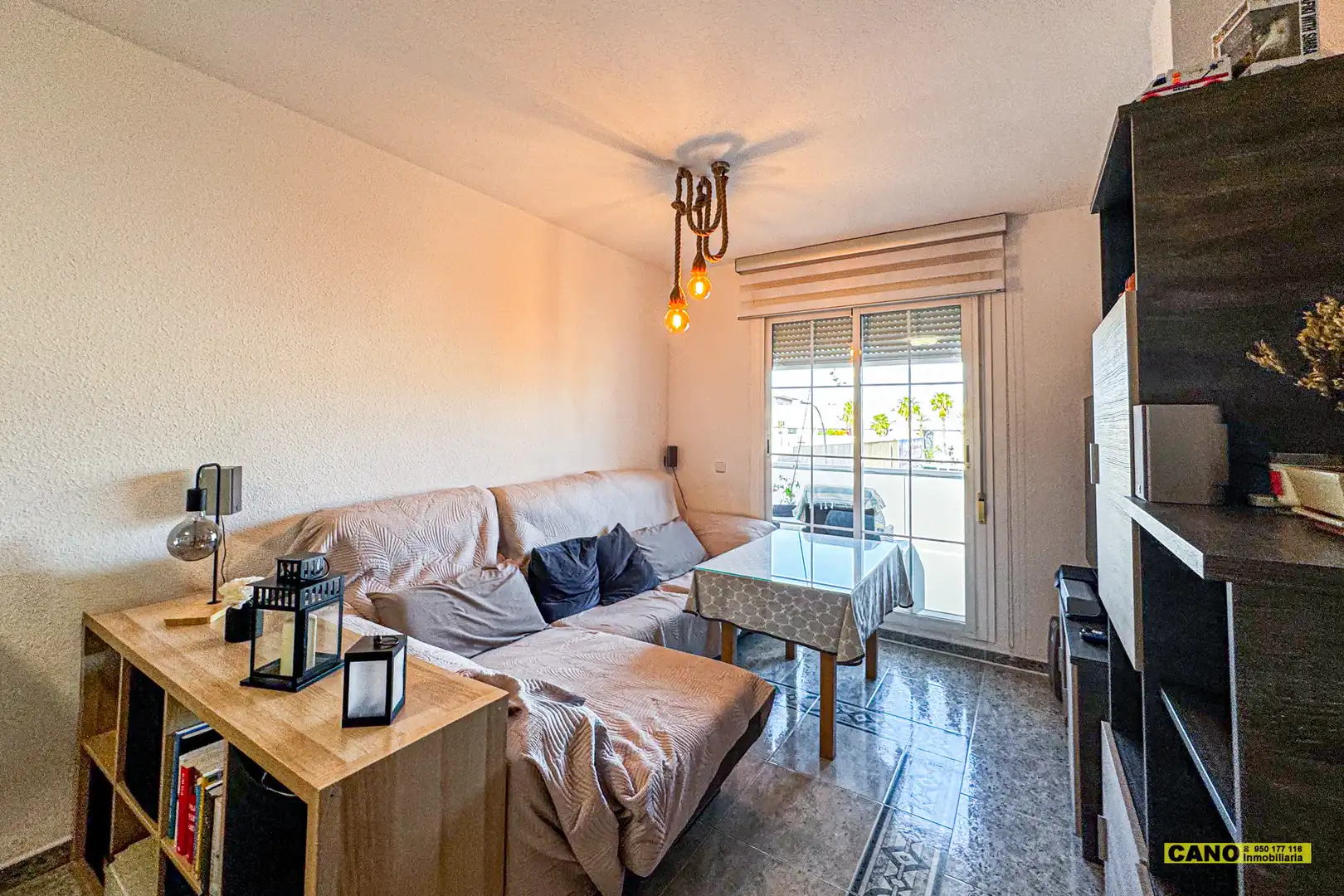 Living room of Flat for sale in Roquetas de Mar  with Air Conditioner, Heating and Terrace