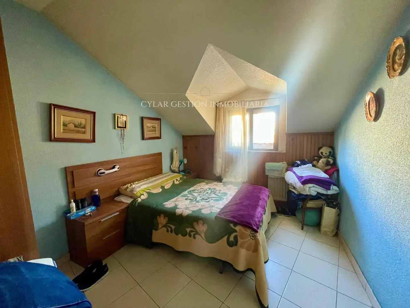 Bedroom of Attic for sale in Salamanca  with Heating, Terrace and Balcony