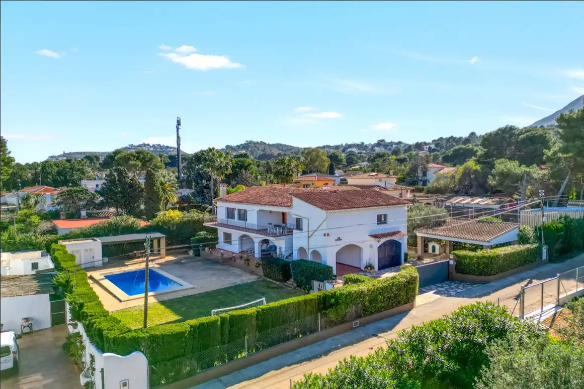 Exterior view of Houses for sale in Dénia  with Air Conditioner, Heating and Private garden
