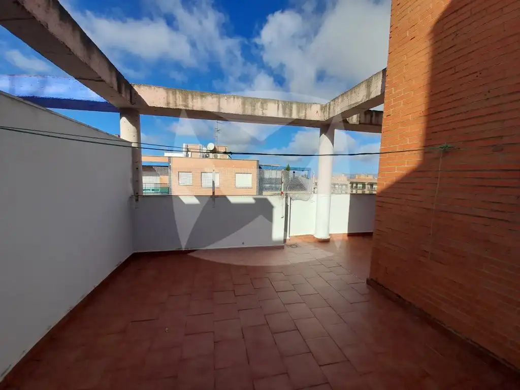 Terrassa de Àtic de lloguer en Badajoz amb Aire condicionat i Terrassa