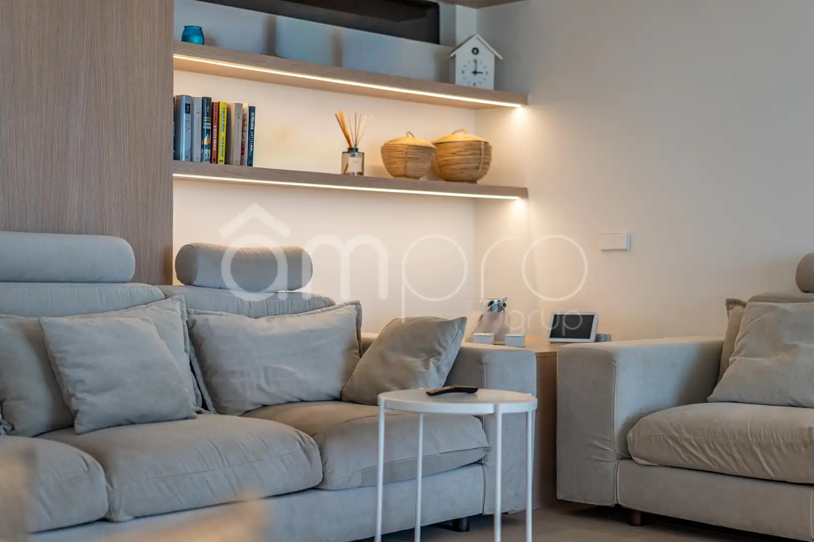 Wohnzimmer von Wohnung zum Verkauf in Salou mit Klimaanlage, Heizung und Terrasse