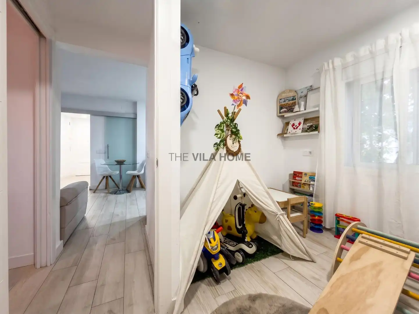Sala de estar de Piso en venta en Vilanova i la Geltrú con Aire acondicionado, Calefacción y Balcón