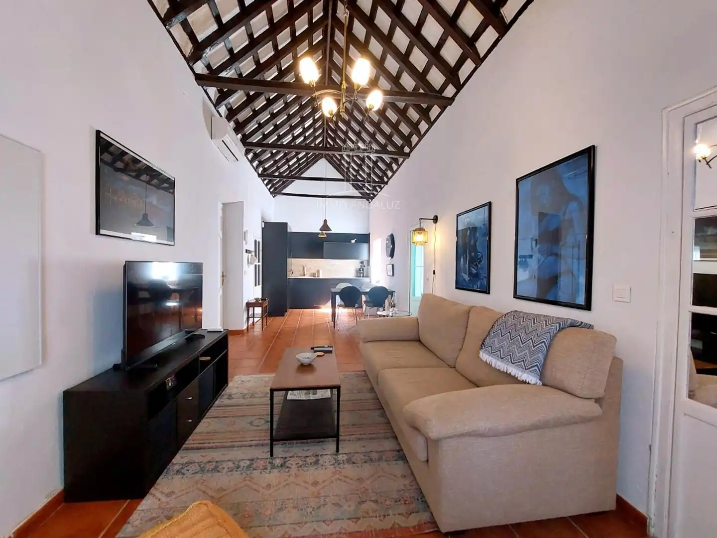 Wohnzimmer von Wohnung zum Verkauf in Medina Sidonia mit Klimaanlage