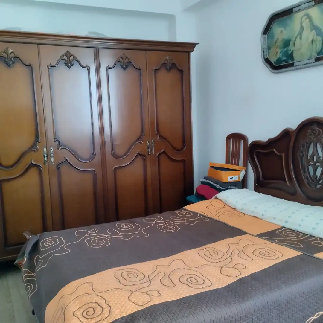 Bedroom of Flat for sale in  Logroño  with Furnished and Balcony
