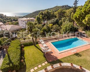 Jardí de Finca rústica en venda en Castelldefels amb Terrassa, Piscina i Balcó