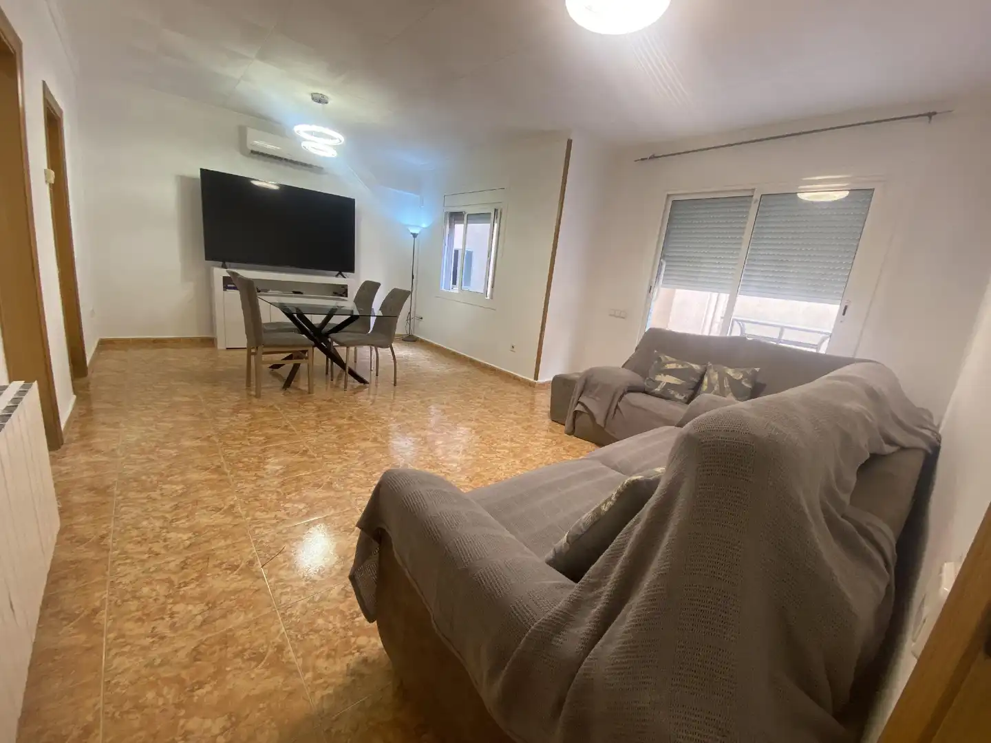 Living room of Ground floor for sale in Sabadell  with Air Conditioner, Heating and Terrace