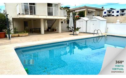 Swimming pool of House or chalet for sale in Almazora / Almassora  with Air Conditioner, Terrace and Swimming Pool