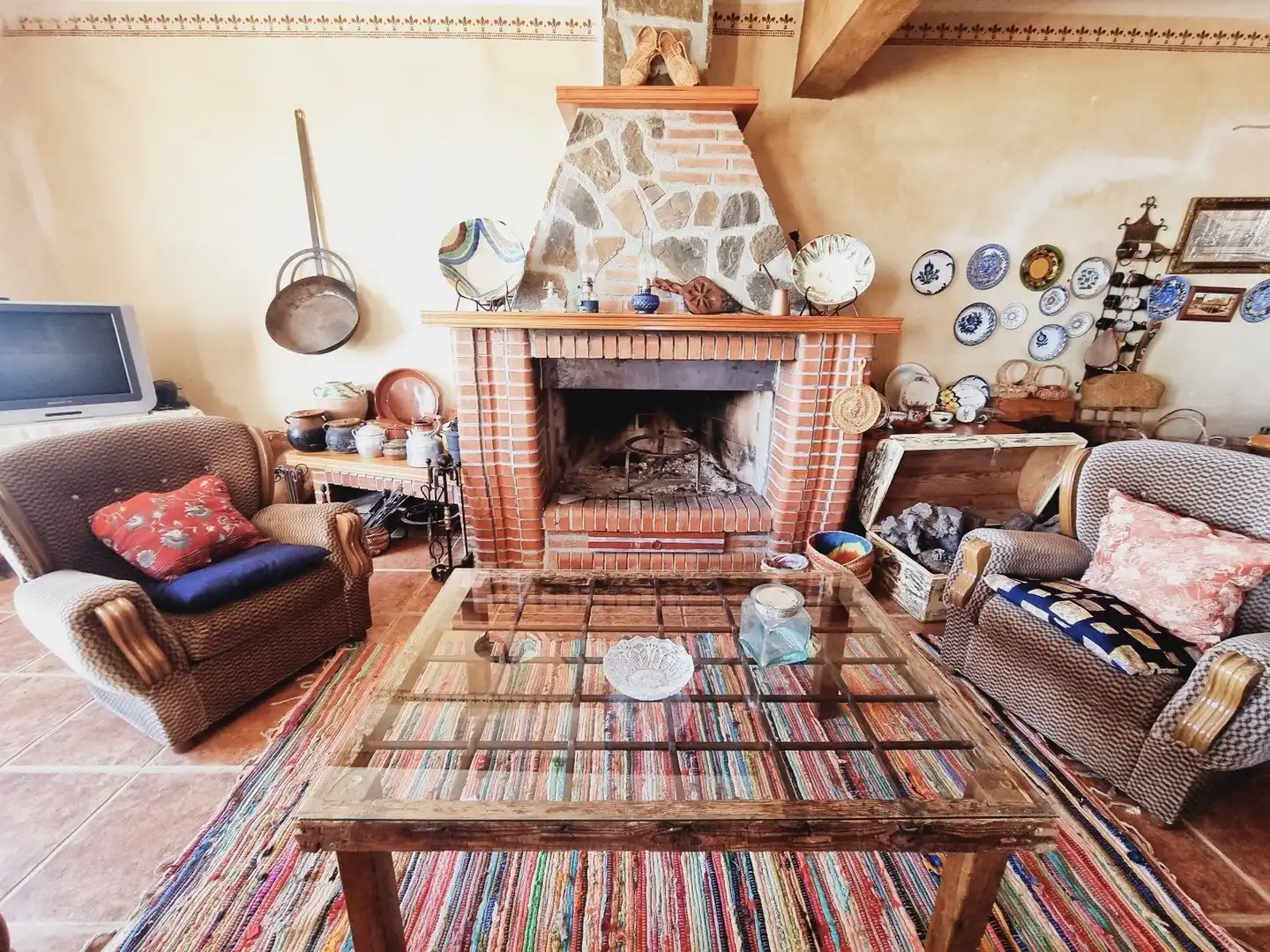 Sala de estar de Casa o chalet en venta en Cuevas del Almanzora con Aire acondicionado, Terraza y Amueblado