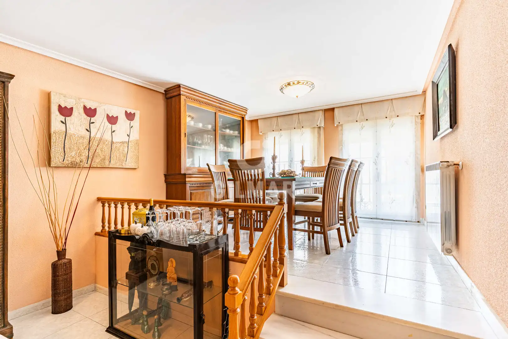 Comedor de Casa adosada en venta en Colmenar Viejo con Calefacción y Jardín privado