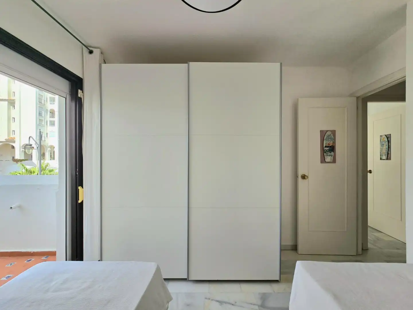 Dormitori de Apartament de lloguer en Estepona Pueblo