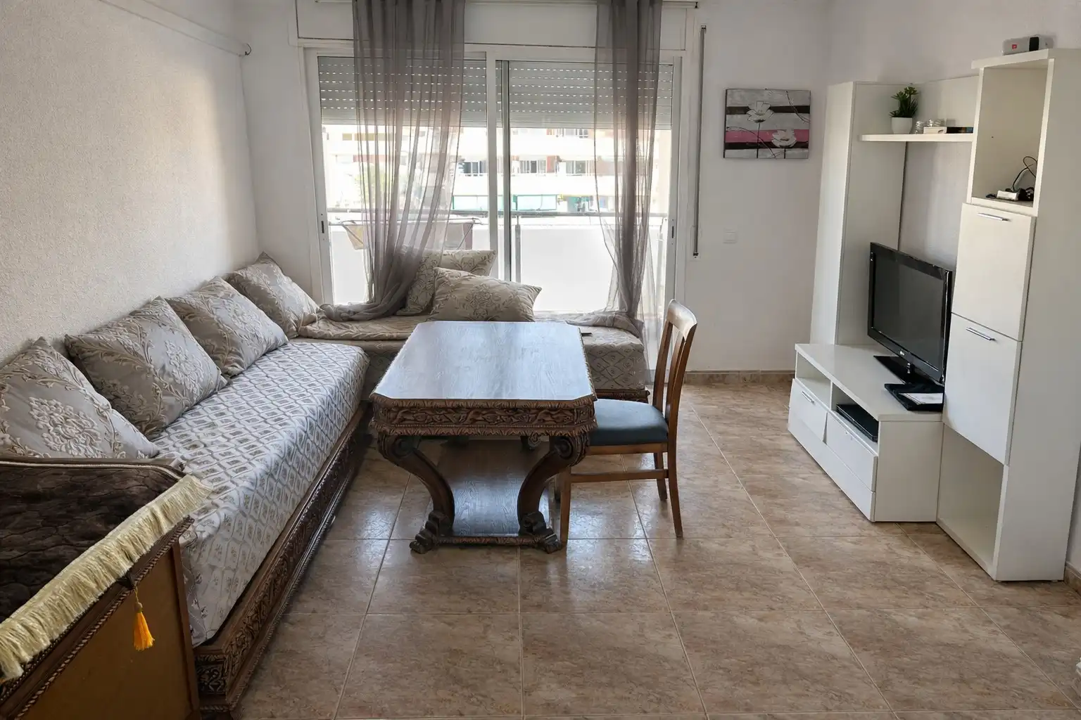 Living room of Attic for sale in Calafell  with Heating, Terrace and Balcony