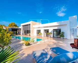 Vista exterior de Casa o xalet en venda en Benissa amb Aire condicionat, Calefacció i Jardí privat