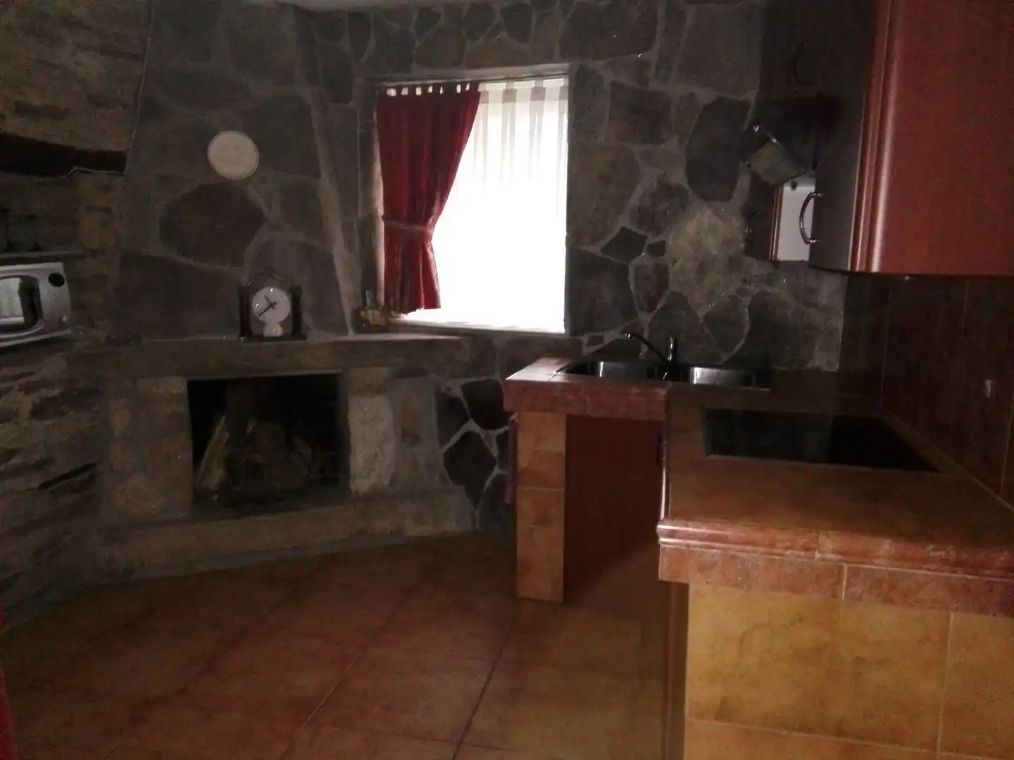 Cocina de Casa o chalet en venta en Portomarín con Jardín privado, Trastero y Amueblado