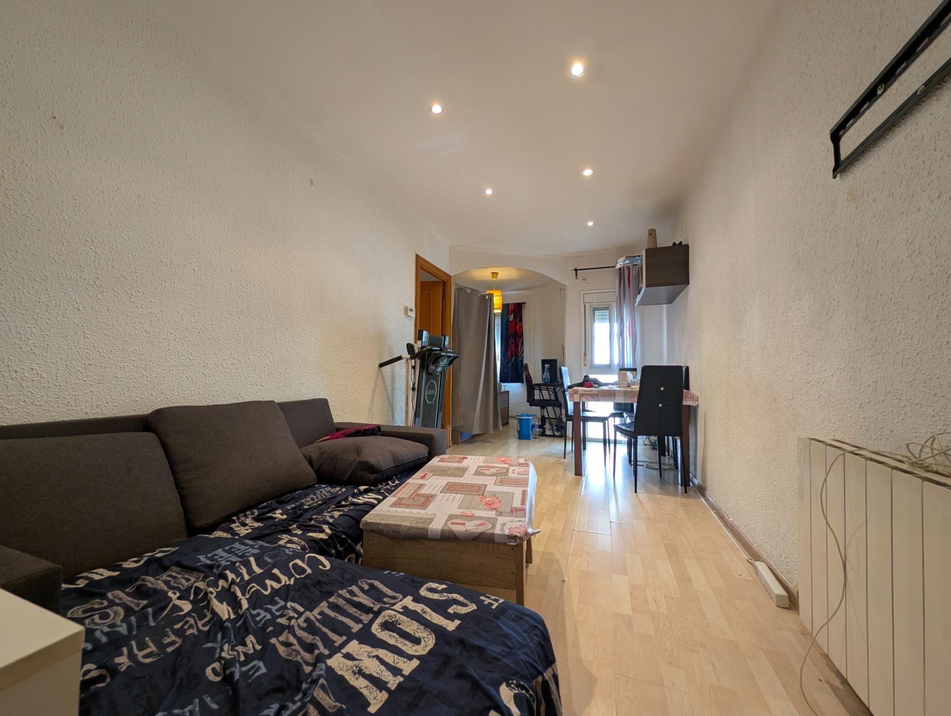 Sala d'estar de Pis en venda en  Barcelona Capital