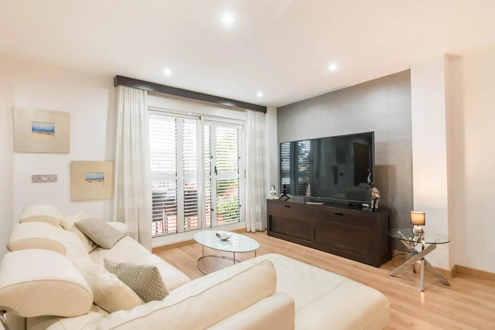 Sala de estar de Dúplex en venta en Villanueva del Río Segura con Aire acondicionado, Terraza y Trastero