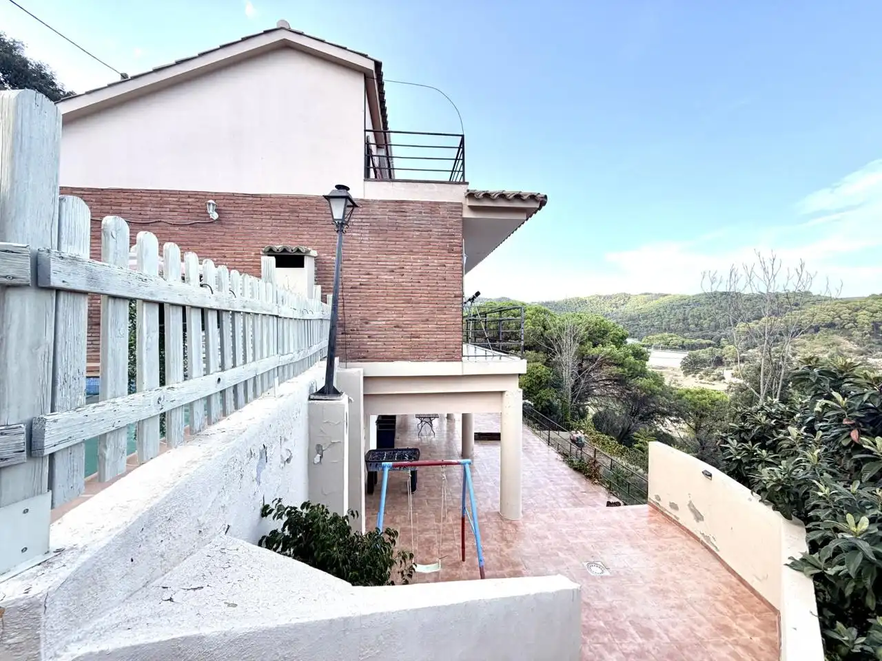 Vista exterior de Casa o chalet en venta en Argentona con Aire acondicionado, Jardín privado y Terraza