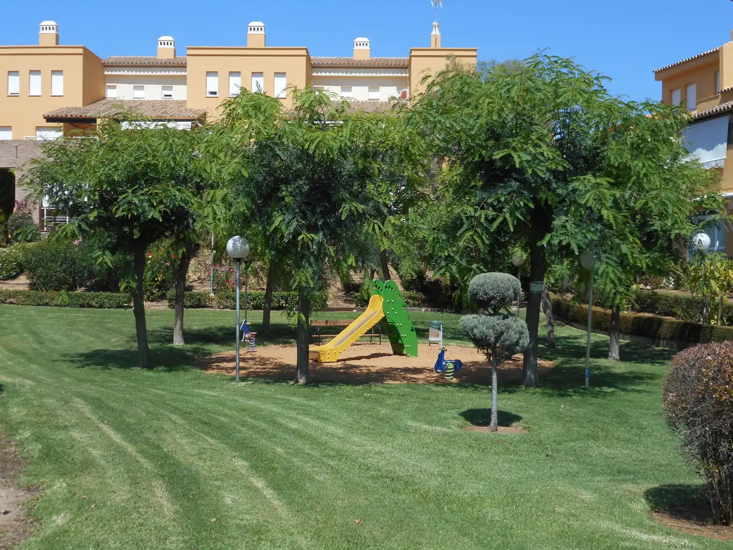 Jardín de Apartamento en venta en Islantilla con Jardín privado, Trastero y Amueblado
