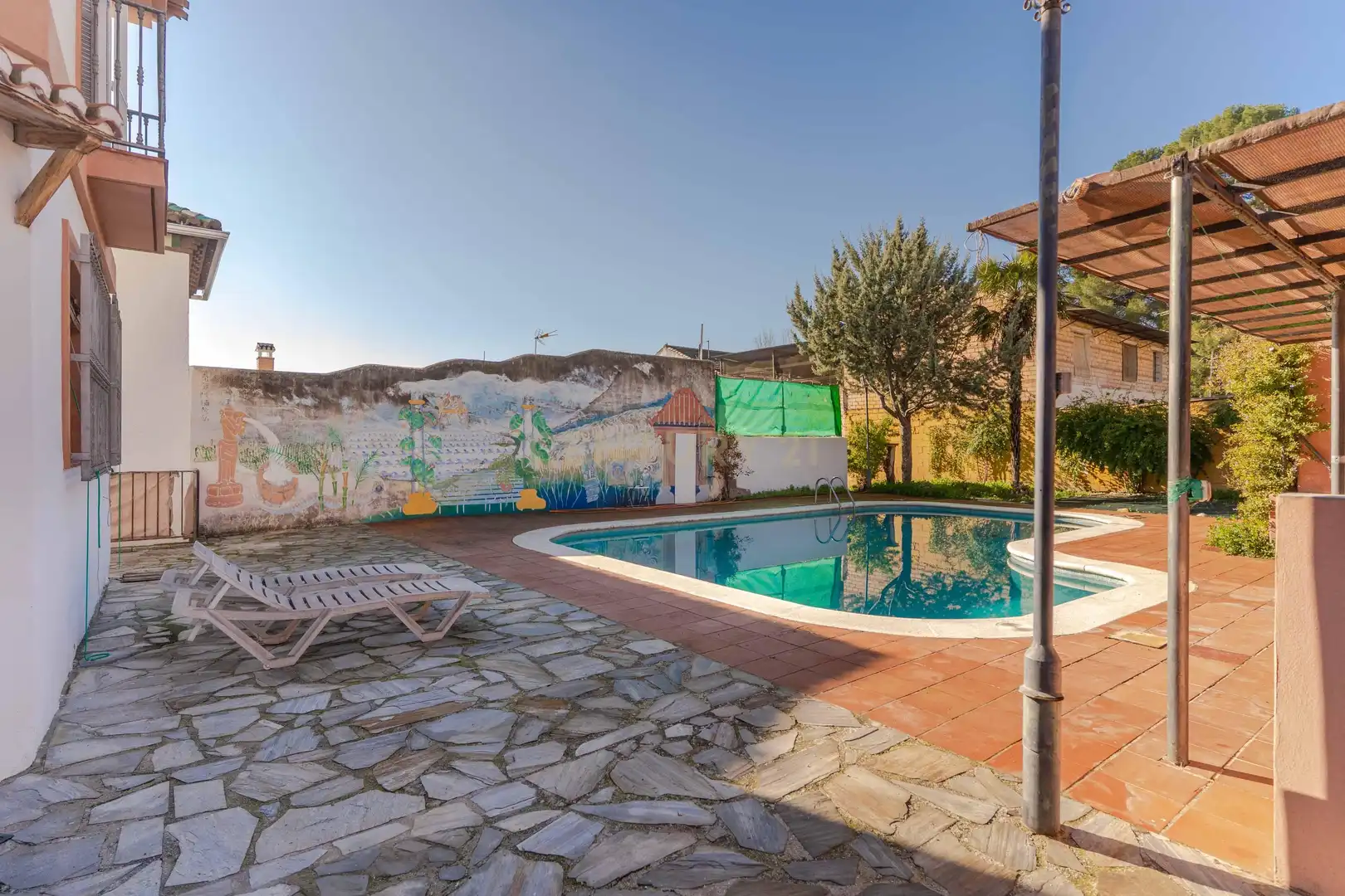 Piscina de Casa o chalet en venta en Íllora con Aire acondicionado, Jardín privado y Trastero