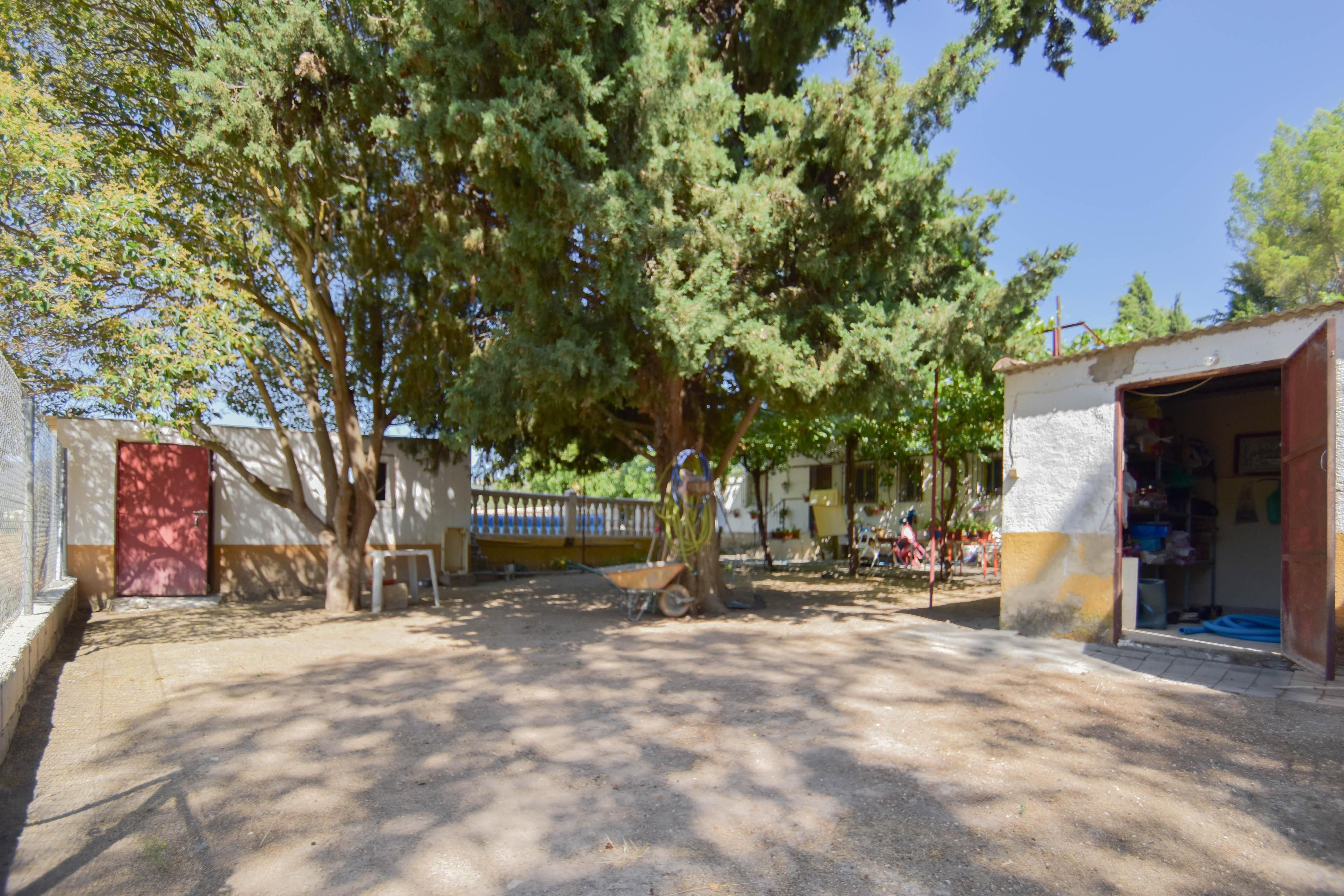 Jardín de Finca rústica en venta en Montefrío con Jardín privado, Terraza y Piscina