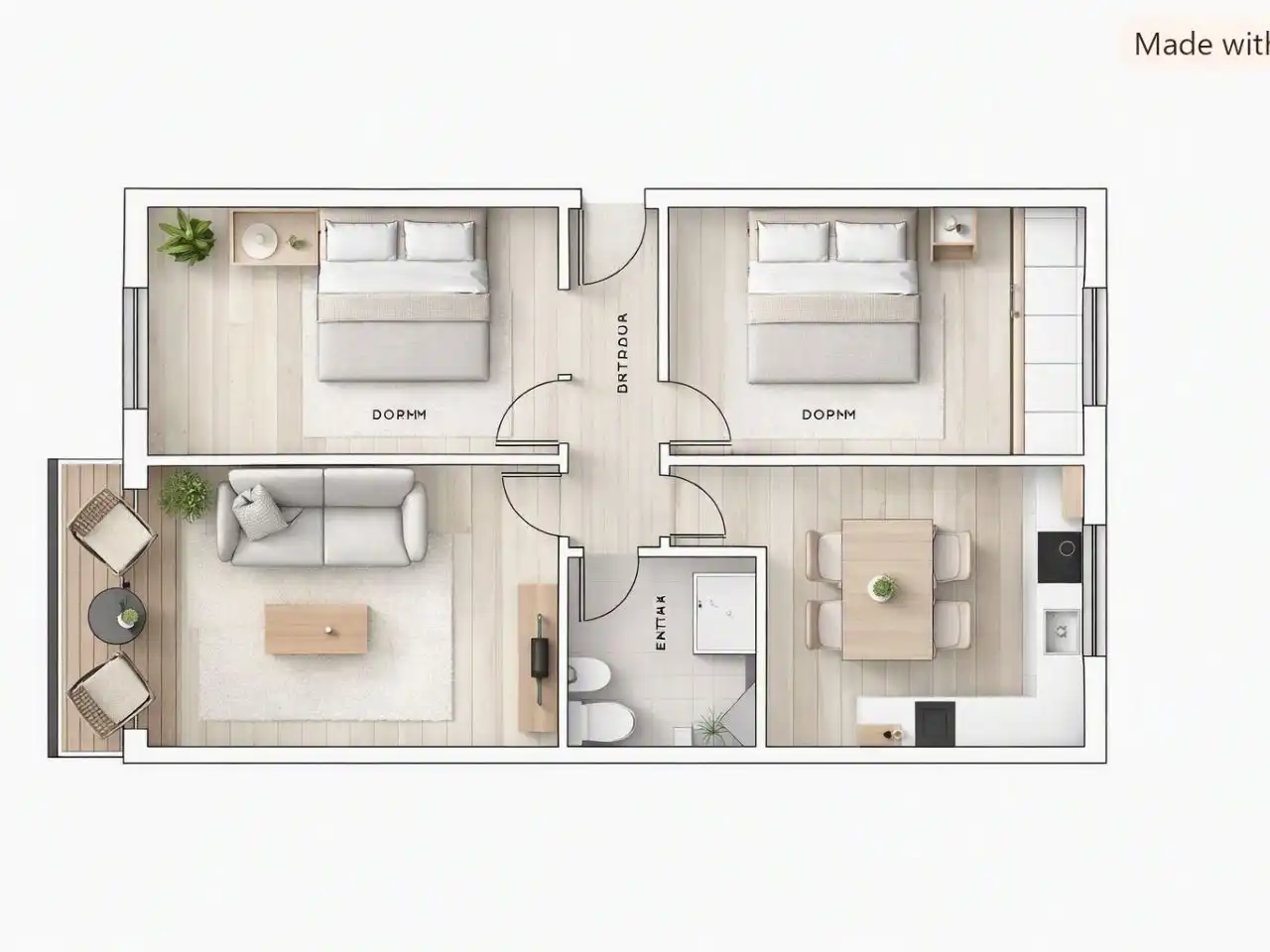 Flat for sale in Usera
