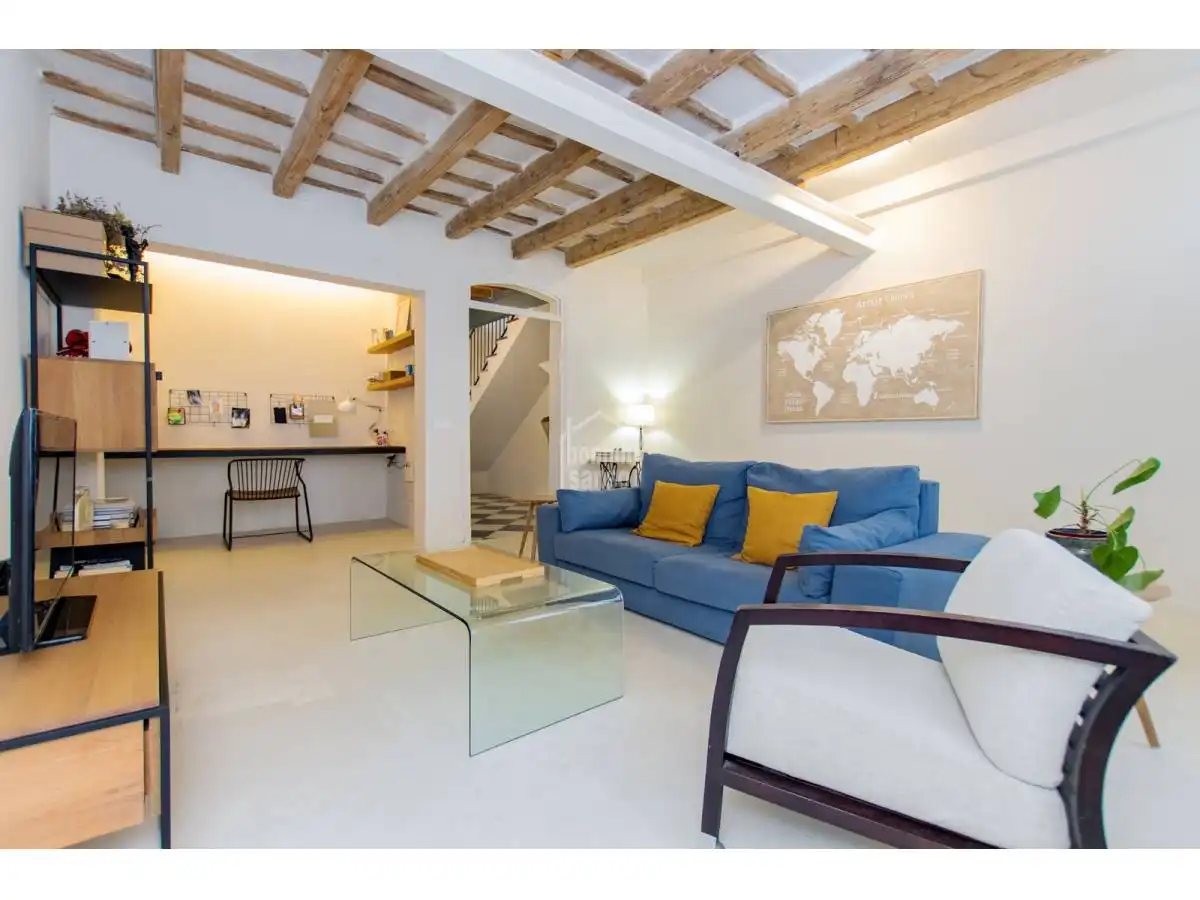 Sala de estar de Casa o chalet en venta en Maó - Mahón con Terraza