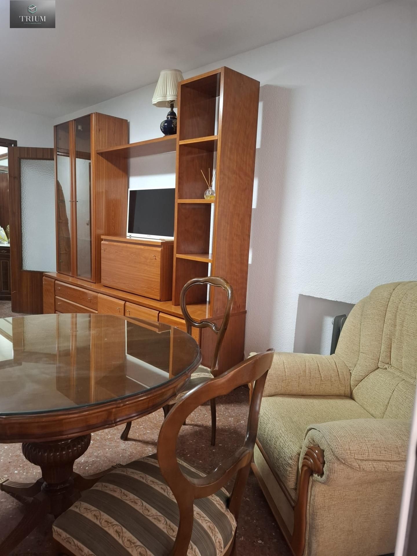 Living room of Flat to rent in  Granada Capital  with Heating, Terrace and Balcony