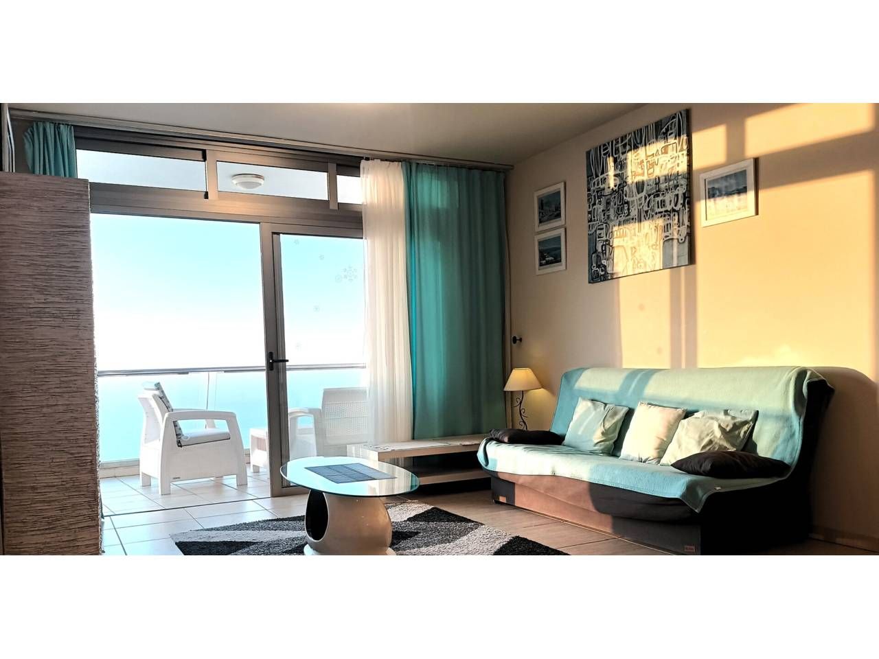 Living room of Apartment to rent in La Matanza de Acentejo  with Terrace and Furnished