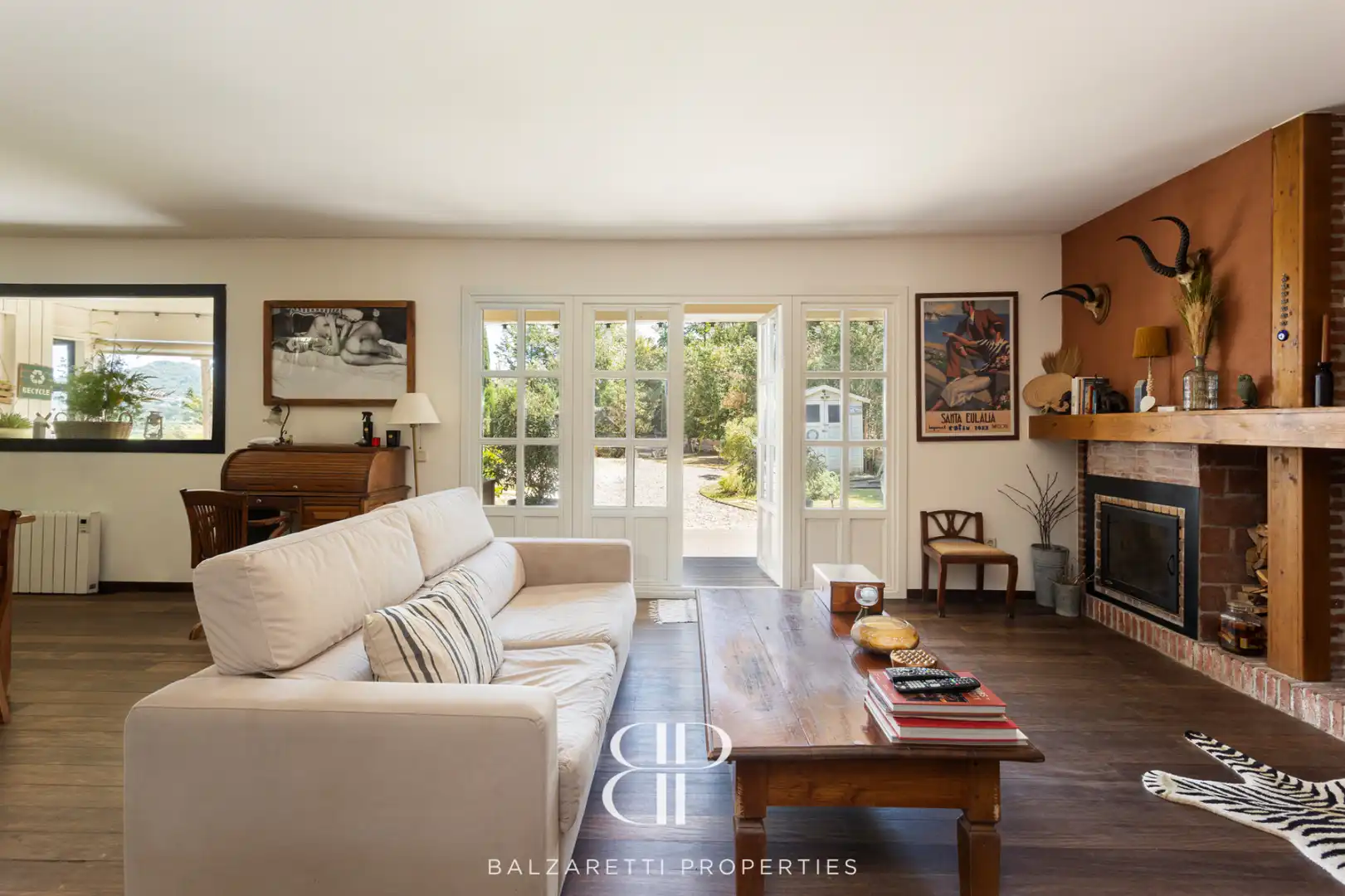 Living room of Houses for sale in Vallromanes  with Air Conditioner, Heating and Private garden
