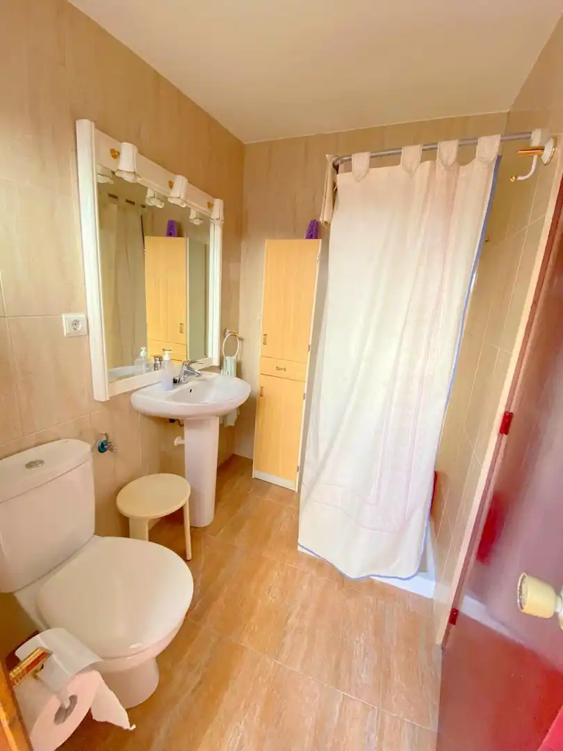 Bathroom of Houses for sale in La Font de la Figuera  with Heating, Terrace and Storage room