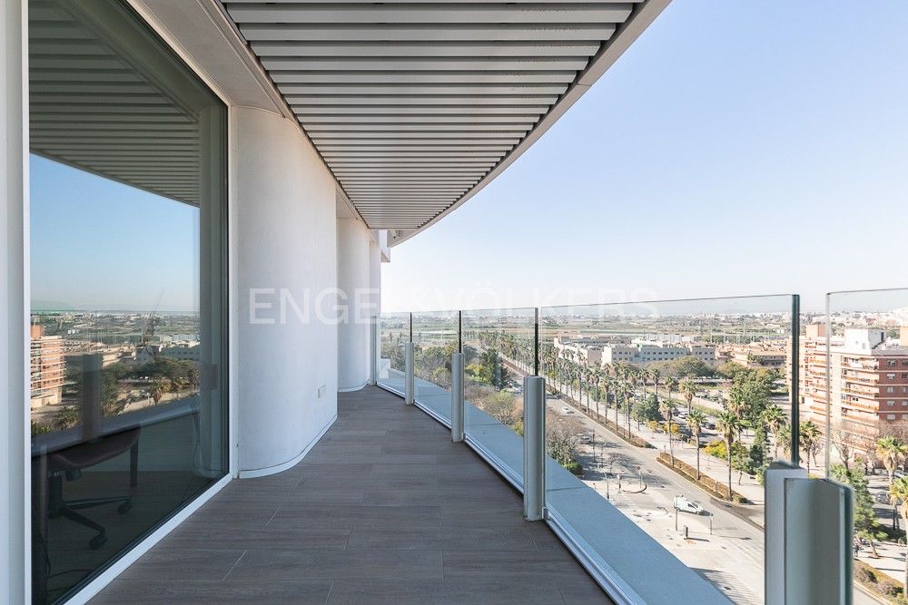 Terrace of Apartment for sale in  Valencia Capital  with Air Conditioner, Heating and Terrace