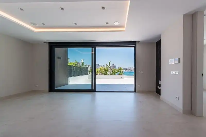 Living room of Duplexes for sale in Benidorm  with Air Conditioner and Swimming Pool