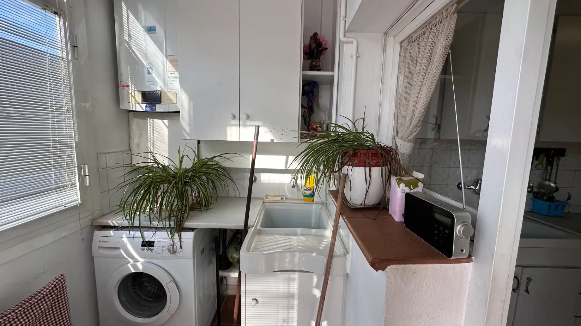 Balcony of Flat for sale in Olot  with Heating, Terrace and Storage room