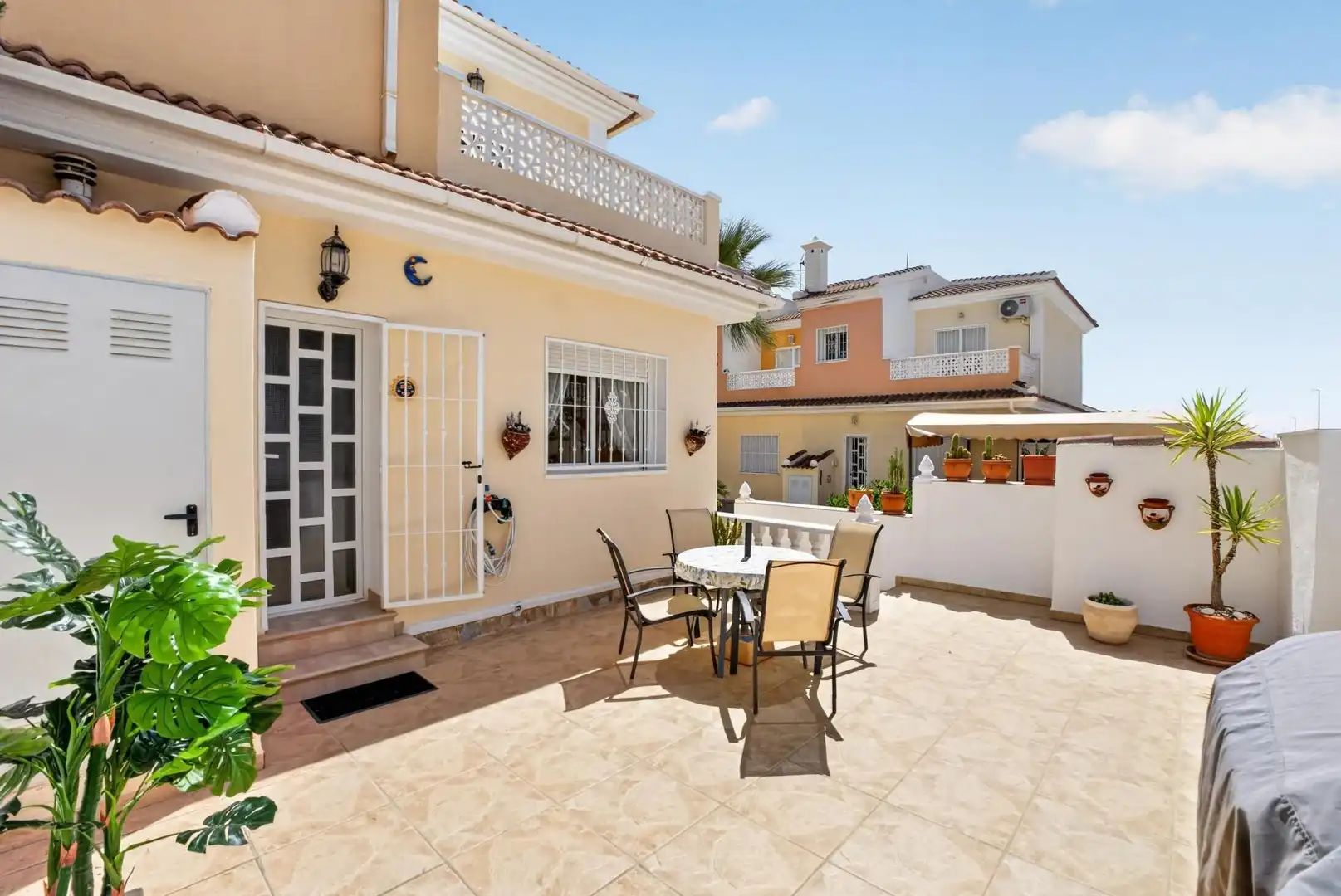 Terraza de Casa adosada en venta en Rojales con Aire acondicionado, Jardín privado y Terraza