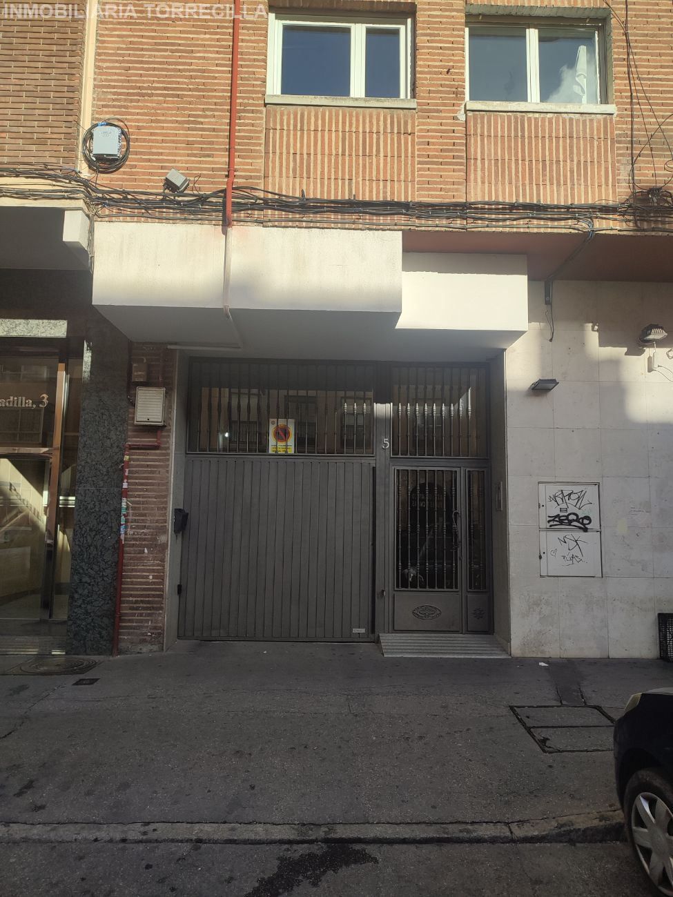 Vista exterior de Garaje de alquiler en Valladolid Capital