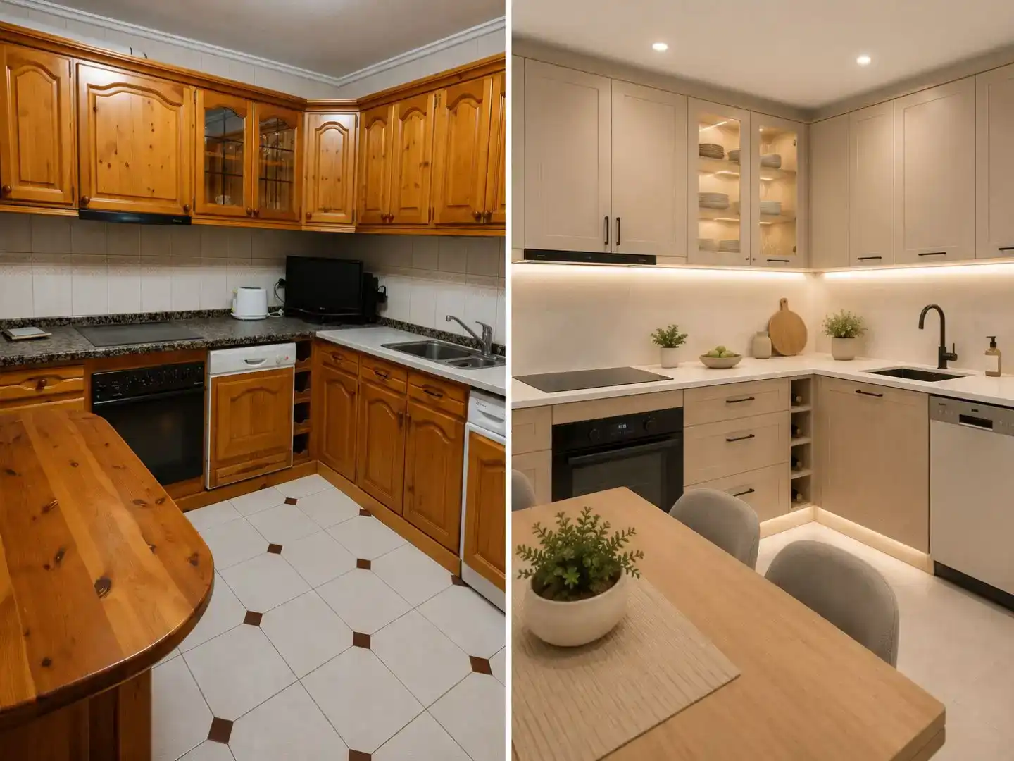 Cocina de Piso en venta en Soria Capital  con Parquet y Amueblado