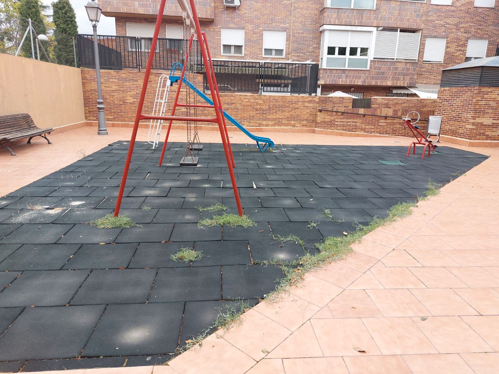 Garden of Flat for sale in  Madrid Capital  with Heating and Terrace