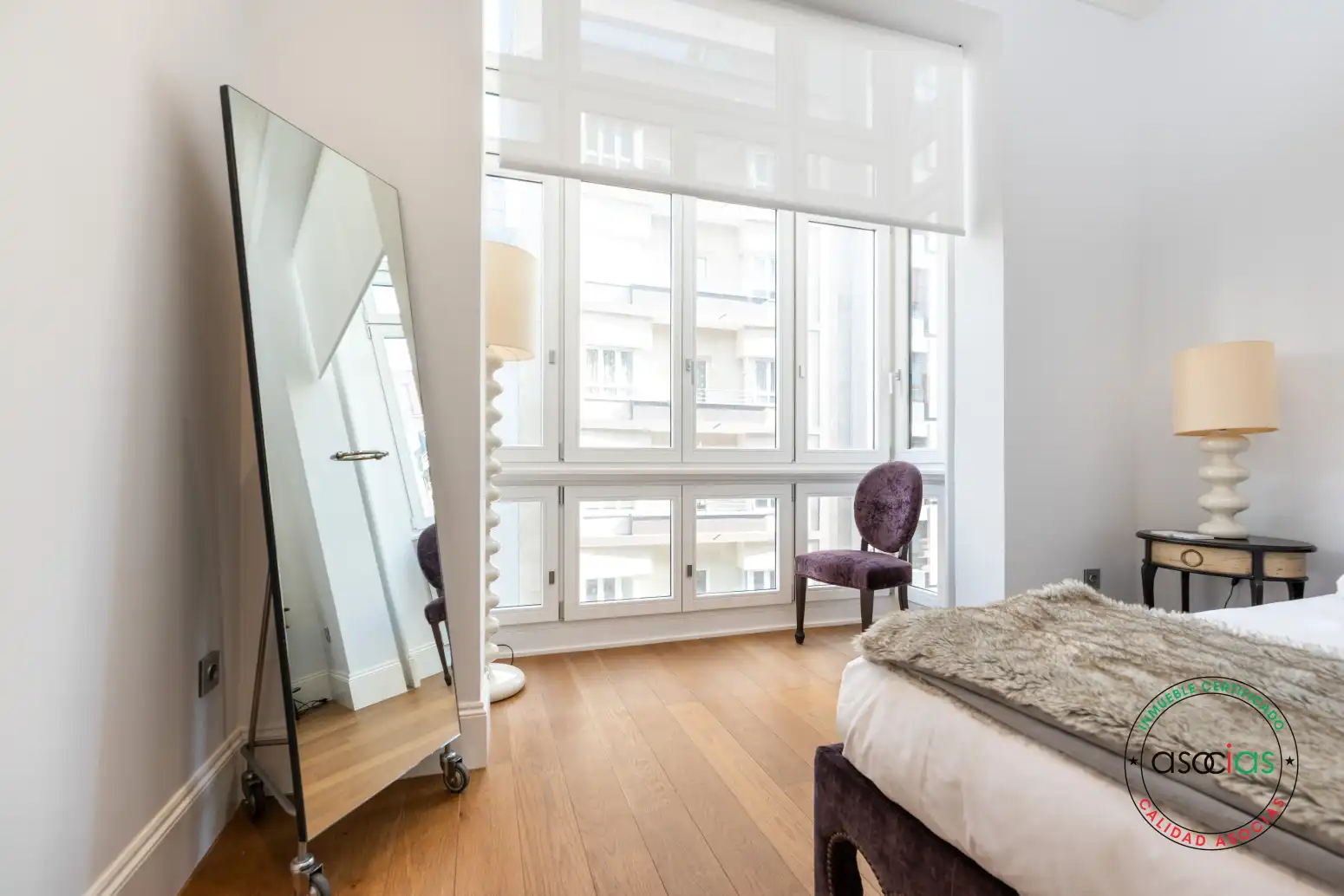 Schlafzimmer von Wohnung zum Verkauf in Gijón  mit Heizung