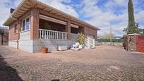 Exterior view of House or chalet for sale in Gargantilla del Lozoya  with Heating, Private garden and Terrace