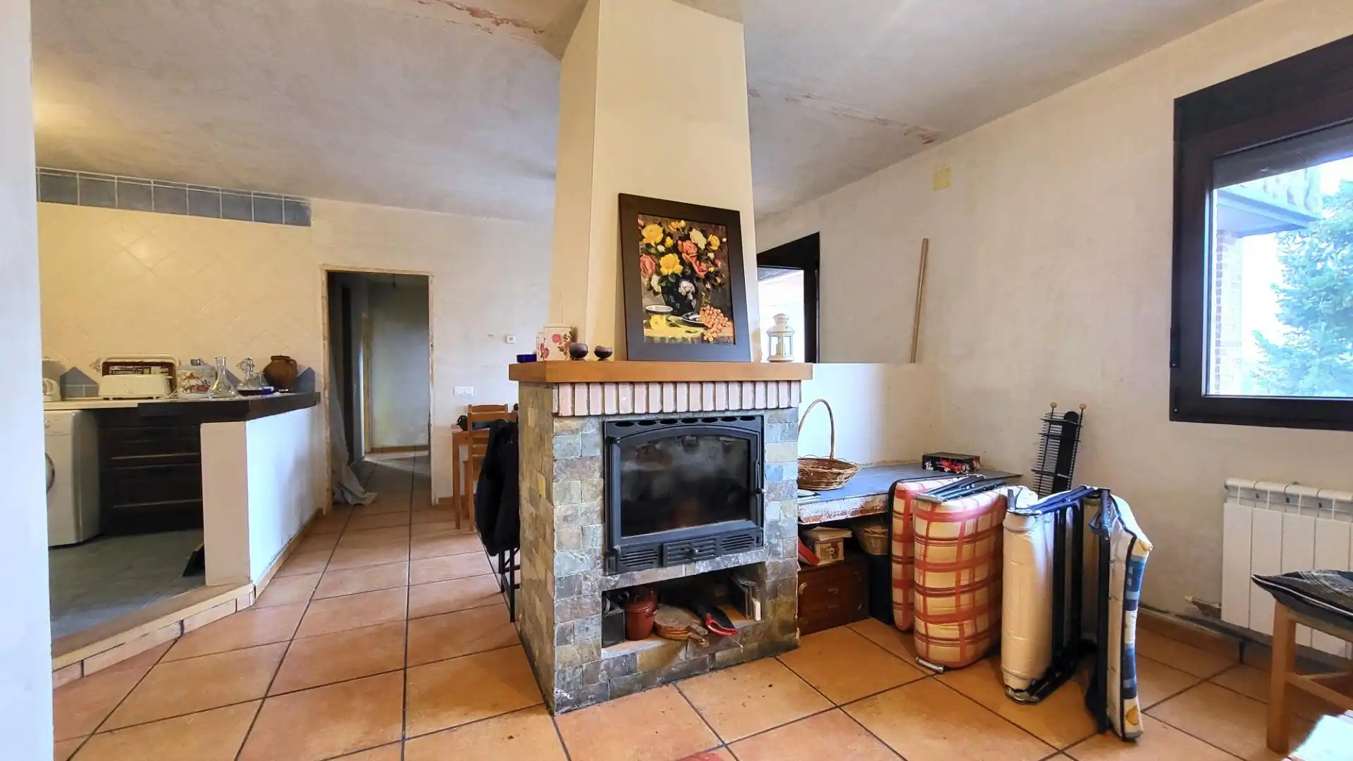 Cuina de Casa o xalet en venda en Villanueva de Ávila amb Jardí privat, Terrassa i Traster