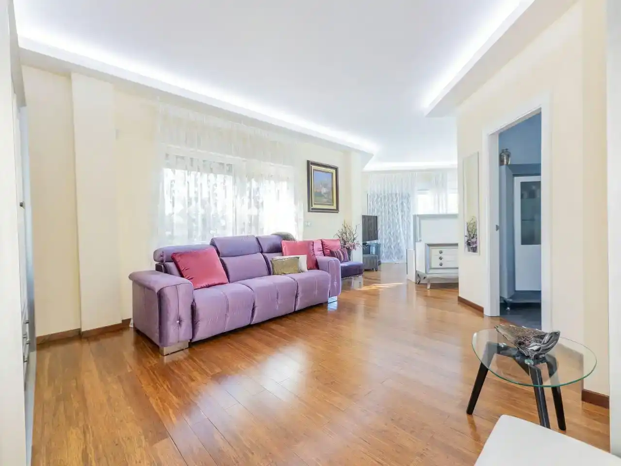 Sala d'estar de Casa o xalet en venda en Altea amb Aire condicionat, Piscina i Balcó