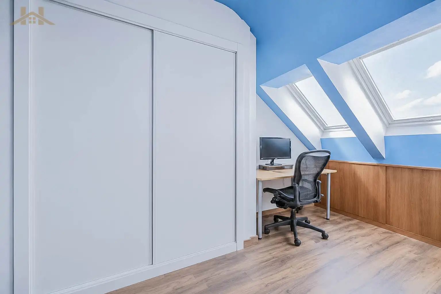 Schlafzimmer von Maisonette zum Verkauf in Boadilla del Monte mit Klimaanlage, Heizung und Abstellraum