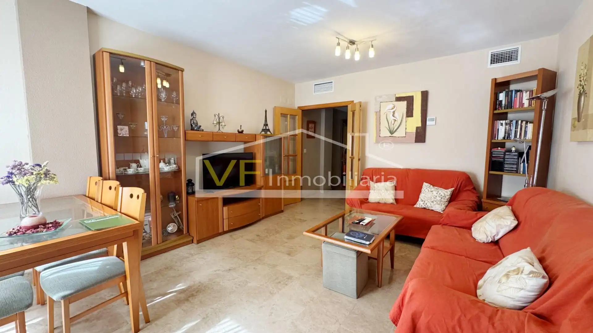 Sala de estar de Piso en venta en Málaga con Aire acondicionado, Jardín privado y Terraza