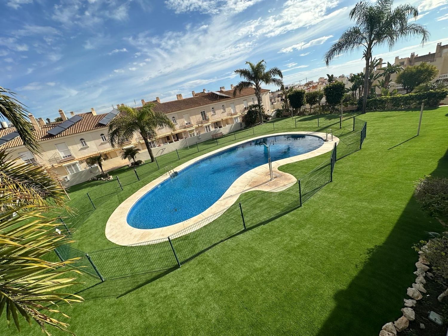 Swimming pool of House or chalet for sale in Rincón de la Victoria  with Air Conditioner, Private garden and Terrace